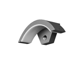 Lucande Lámparas Jule Udendørs Aplique De Pared W/Sensor Graphite/White - Lucande