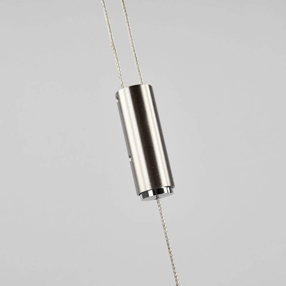 Lucande Lámparas Nora Lámpara Colgante Oak/Nickel - Lucande - Imagen 6