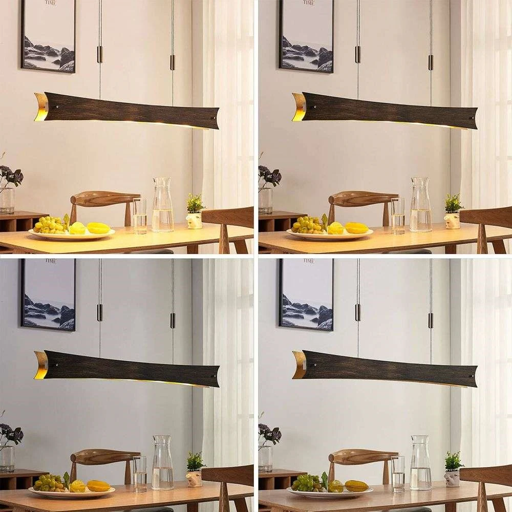 Lucande Lámparas Ebba Lámpara Colgante Black/Gold - Lucande - Imagen 3