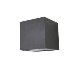 Lucande Lámparas Merjem Big Up/Down Aplique Exterior IP54 Dak Grey - Lucande