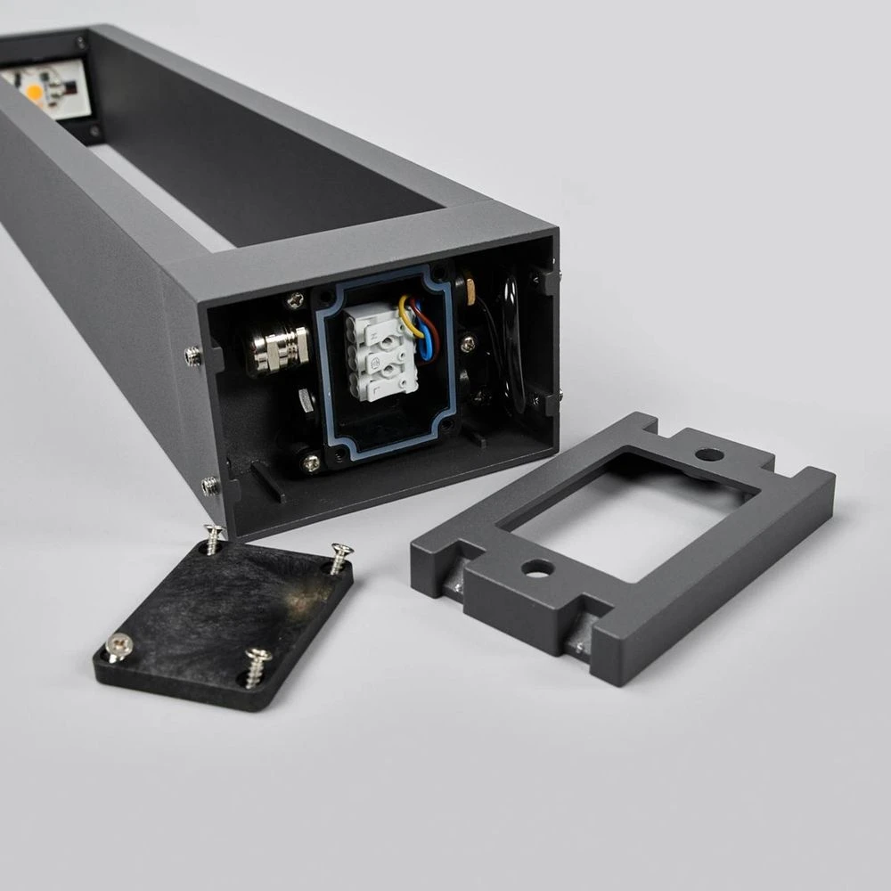 Lucande Lámparas Jupp Short Lámpara Exterior/Jardín IP54 Graphite - Lucande - Imagen 5