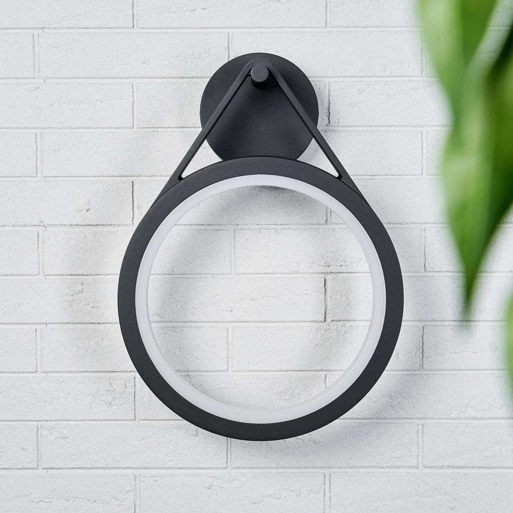 Lucande Lámparas Mirco Aplique Pared Exterior Graphite/White - Lucande - Imagen 4