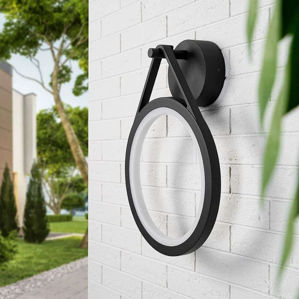 Lucande Lámparas Mirco Aplique Pared Exterior Graphite/White - Lucande - Imagen 6