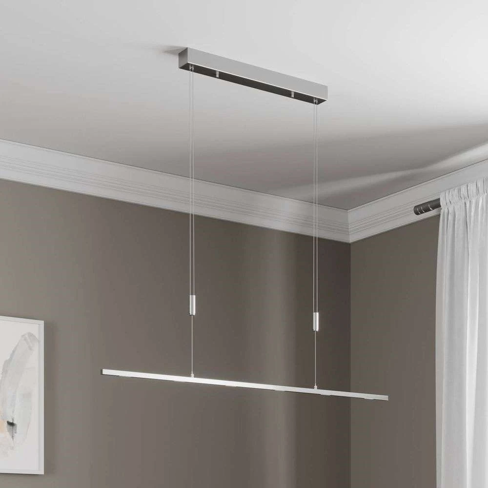 Lucande Lámparas Arnik Lámpara Colgante L120 Nickel - Lucande - Imagen 3