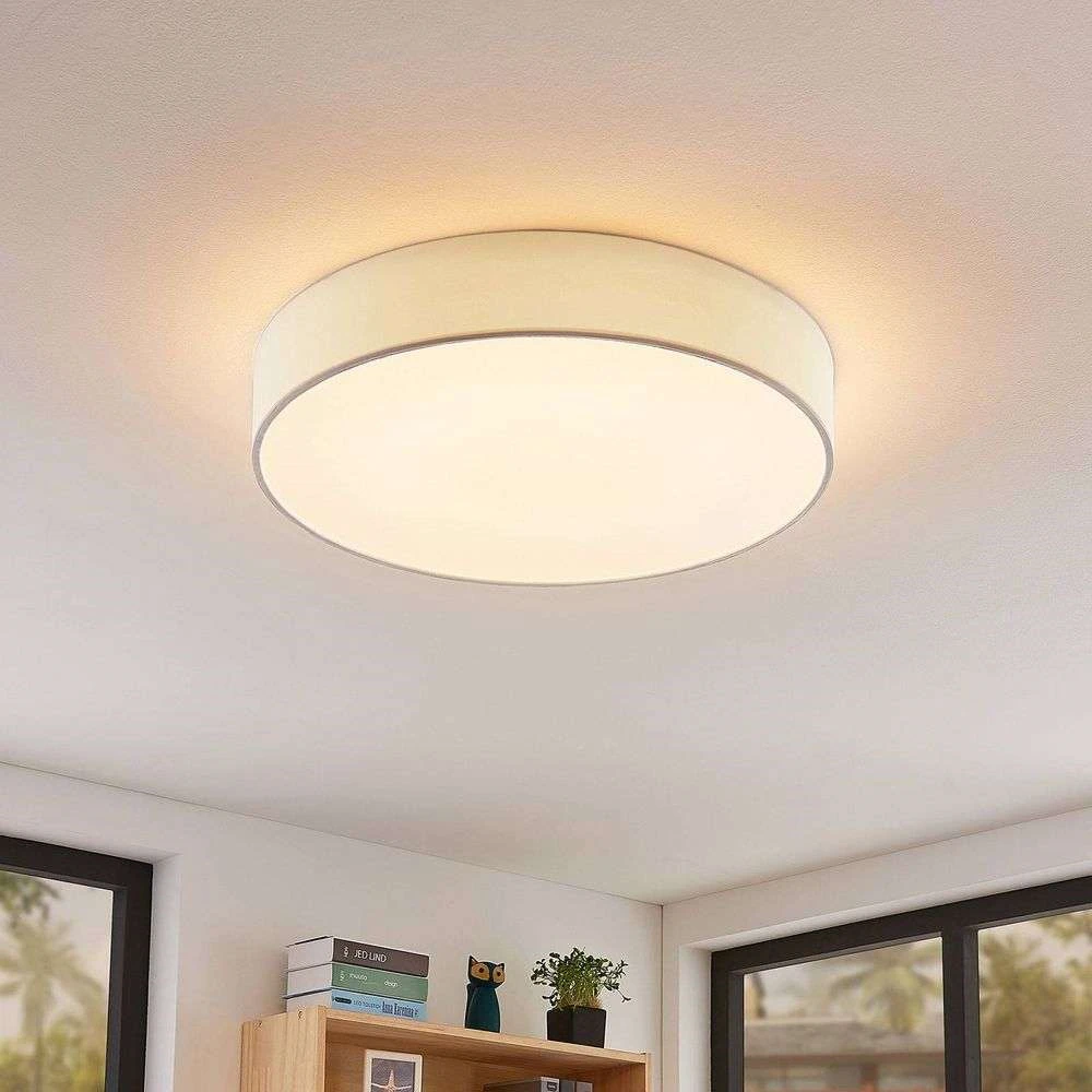 Lucande Lámparas Ajai Smart Home Lámpara De Techo White - Lucande - Imagen 5