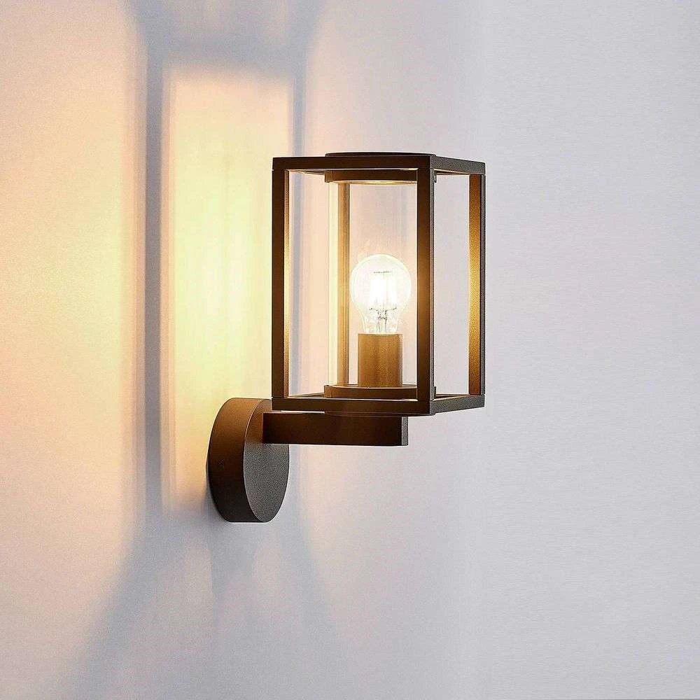 Lucande Lámparas Ferda Up Aplique Exterior IP44 Graphite - Lucande - Imagen 2