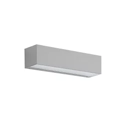 Lucande Lámparas Lengo Down Aplique Exterior L25 Silver - Lucande