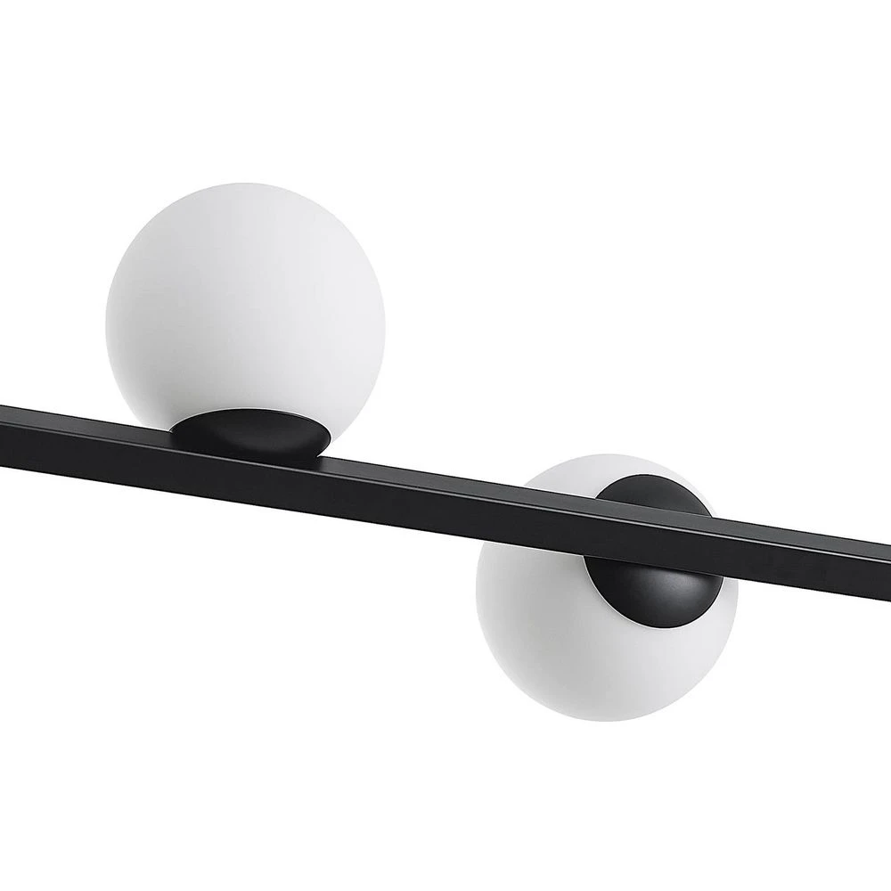 Lucande Lámparas Emarin Long Lámpara Colgante Black/Opal - Lucande - Imagen 5