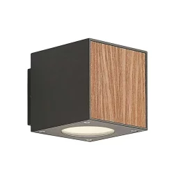 Lucande Lámparas Cimala Aplique Exterior H11,5 Wood - Lucande