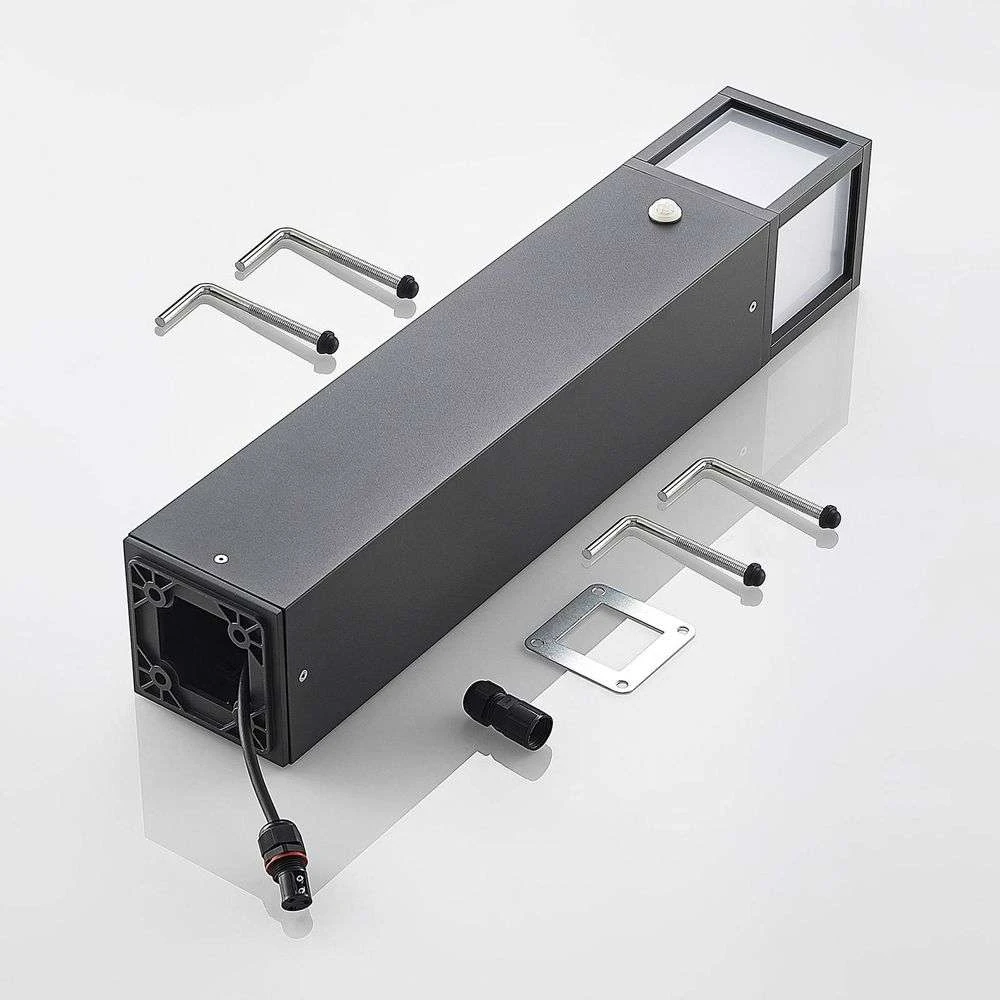 Lucande Lámparas Dewari LED Lámpara Exterior/Jardín W/Sensor - Lucande - Imagen 6