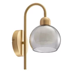 Lucande Lámparas Mylah Aplique De Pared Brass - Lucande