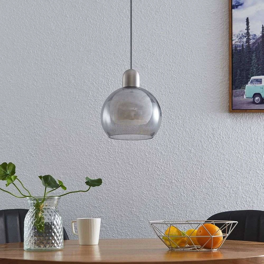 Lucande Lámparas Kaiya Lámpara Colgante Nickel - Lucande - Imagen 3