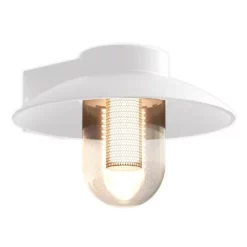 Lucande Lámparas Marvetta Aplique Exteriorr White - Lucande