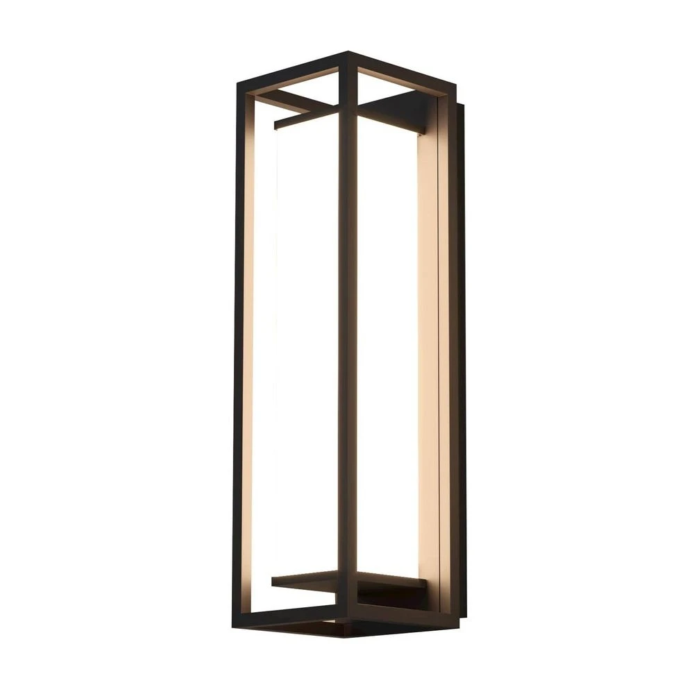 Lucande Lámparas Banetti Aplique Exterior H50 Black - Lucande - Imagen 2