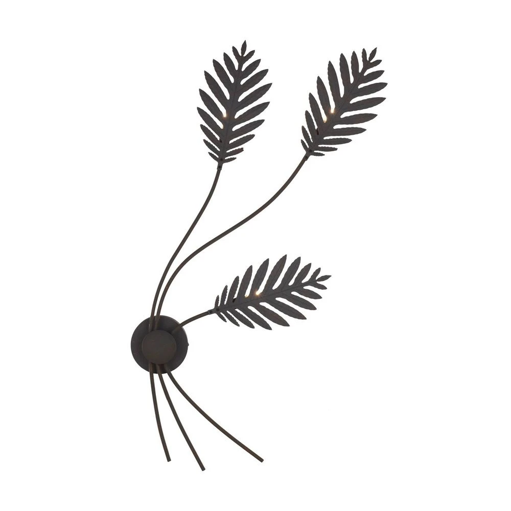 Lucande Lámparas Nelian Aplique De Pared Rust - Lucande